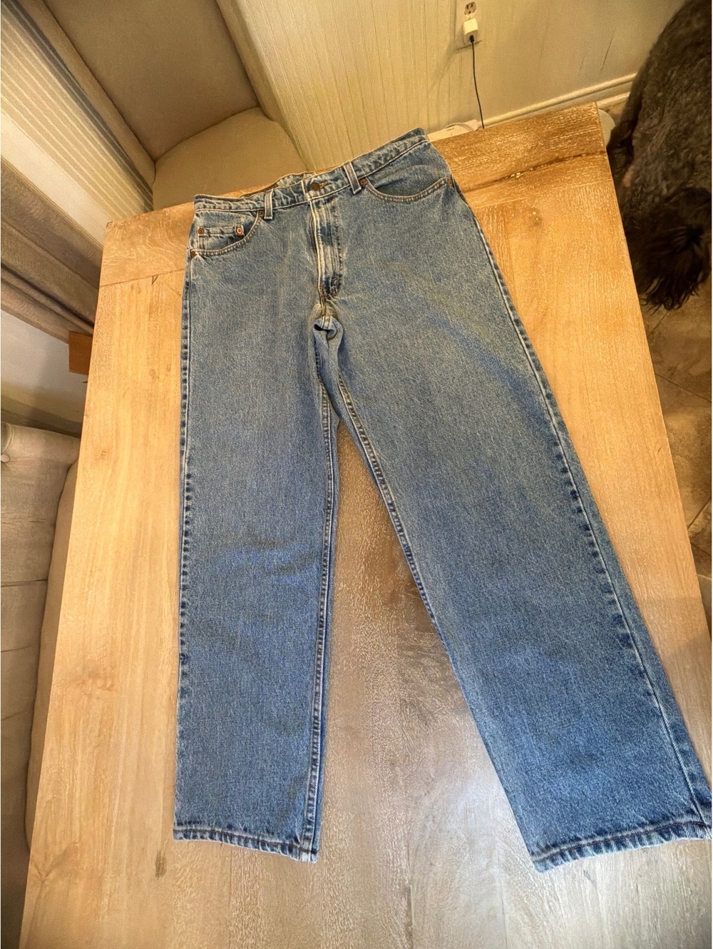 Levi's 559 Relaxed Fit Straight Leg Jeans – Men's Size 36x30 Blue Denim